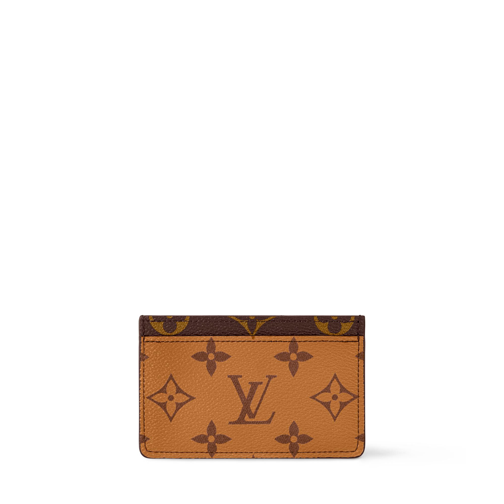 Card Holder Monogram Reverse Canvas - Wallets and Small Leather